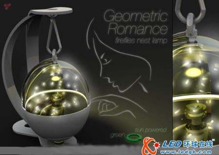 浪漫的萤火虫灯 效果十分有趣(组图)