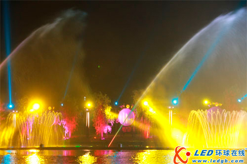 阳光照明LED灯光秀 完美提升城市形象 