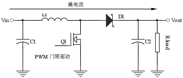 图2 传统升压驱动电路