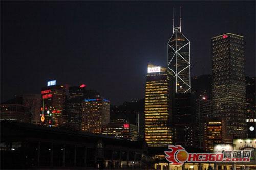 锐拓LED屏妆点下的香港维多利亚港