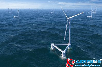日本拟在福岛建大型漂浮风力发电站