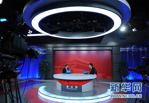 李旭亮做客新华网 畅谈LED照明推广