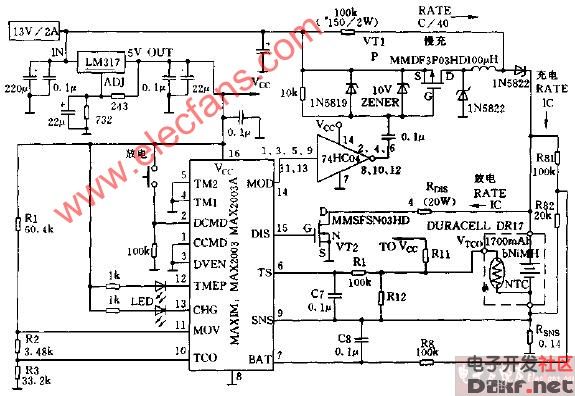 MAXIM芯片应用电路图