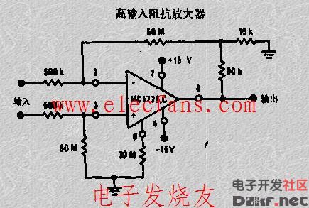 运放器为什么是高输入阻抗,低输出阻抗-放大电