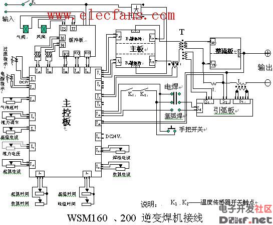 逆变焊机电路图