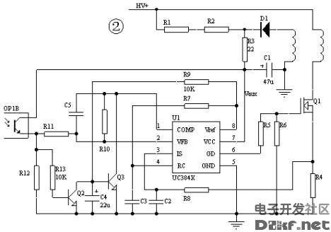 uc3842开关电源电路图