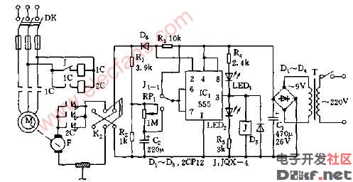 直流电焊机节能自动开关电路图_电子设计应用