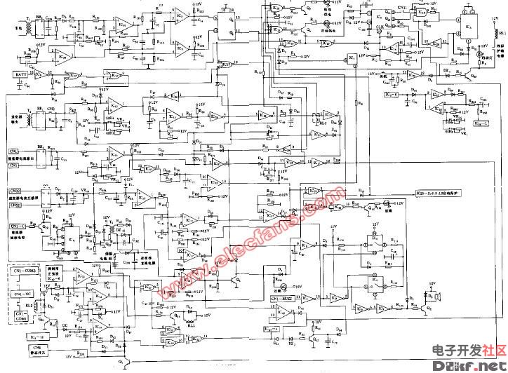 UPSONIC在线式UPS的自动保护及报警电路