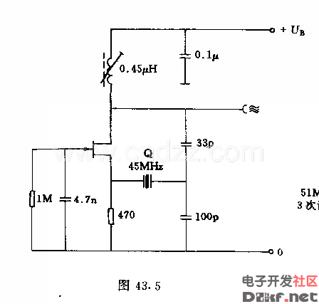 场效应管自激电路图|电鱼机的场效应管可以做