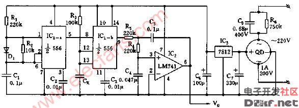 简易电容测量电路图