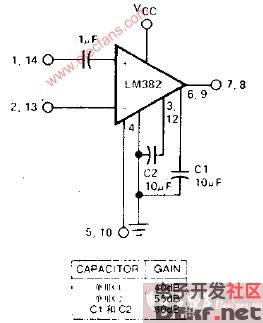 话筒前置放大器电路图