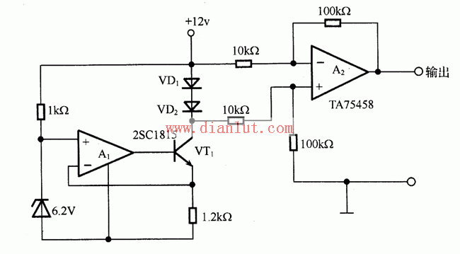 温度传感器应用电路