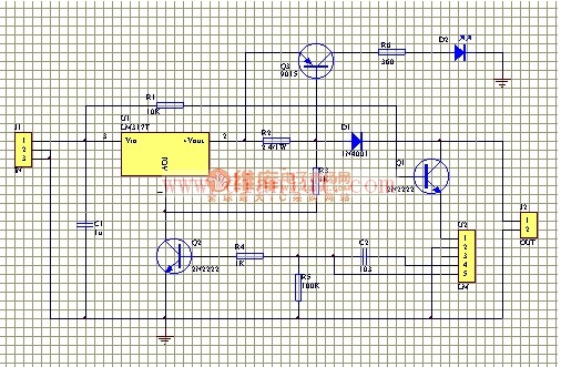 锂电池充电器电路