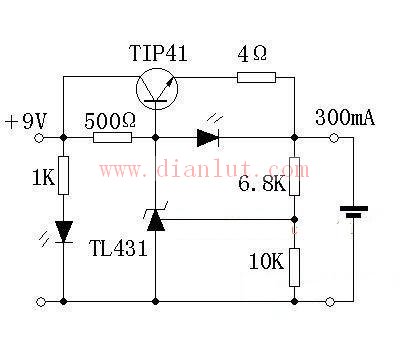锂电池充电器电路图
