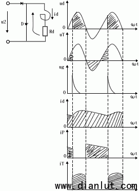 电感性负载有续流二极管
