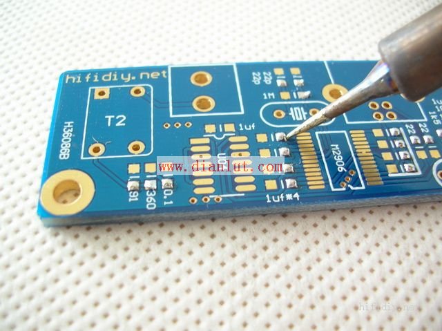 教你焊接贴片元件