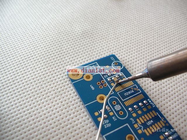 教你焊接贴片元件