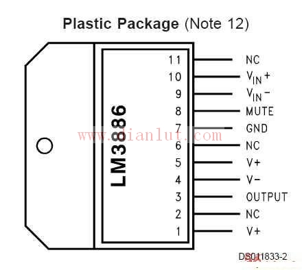 LM3886功放集成电路中文资料