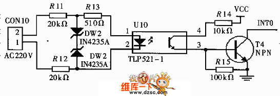 过零检测电路图