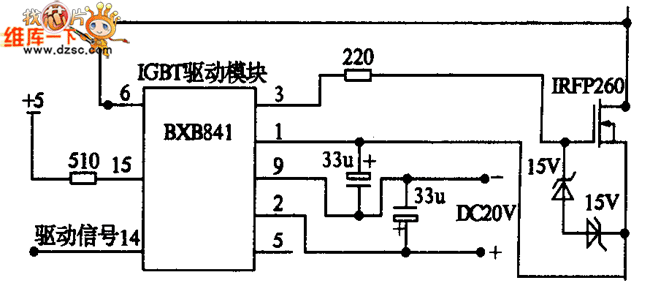 MOS开关管驱动电路图