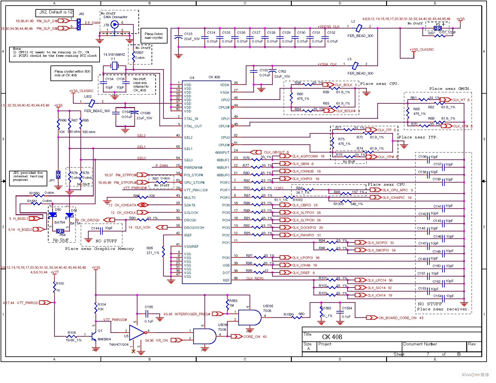电脑主板电路图 830
