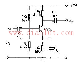 实用单管rc耦合共射极放大电路