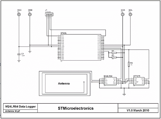 ST M24LR64-R温度数据无线采集解决方案,解
