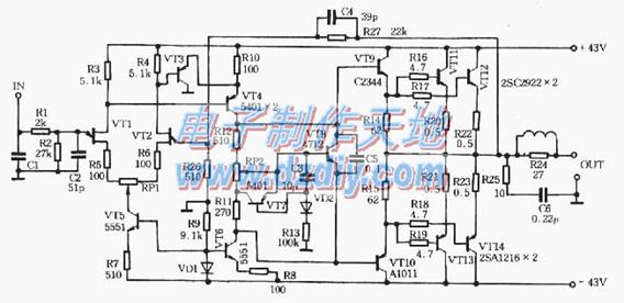 80W甲类功率放大器,解决方案