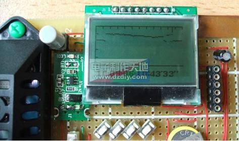 使用无字库12864液晶模块制作温湿度计,解决