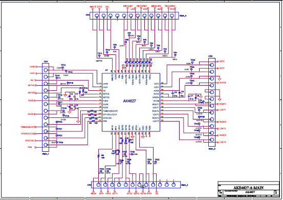 AKMAK4627高性能四路24位音频CODEC解决