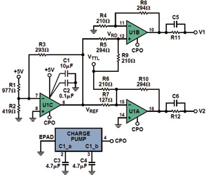 运算放大器:驱动PIN二极管替代方案,解决方案