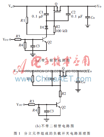 功率MOS管RDS(on)负温度系数对负载开关设