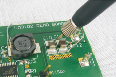 示波器的探头接地端是不是必须接到电路板的地