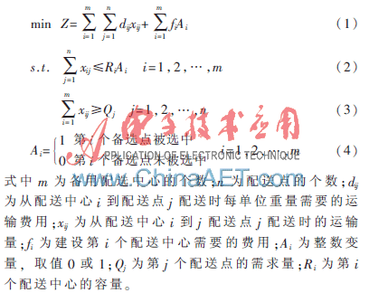 双重信息编码遗传算法在选址模型中的应用,解