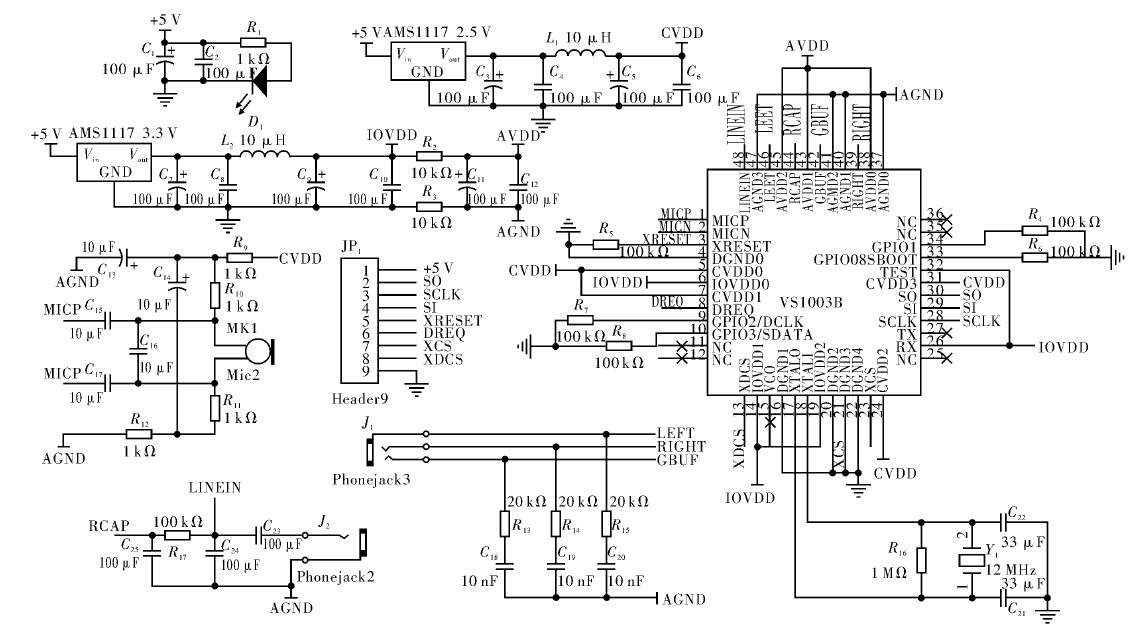 基于STC12C5A60S2的U盘音频播放器设计