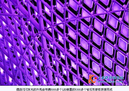 世界最大led工程竣工阿联酋