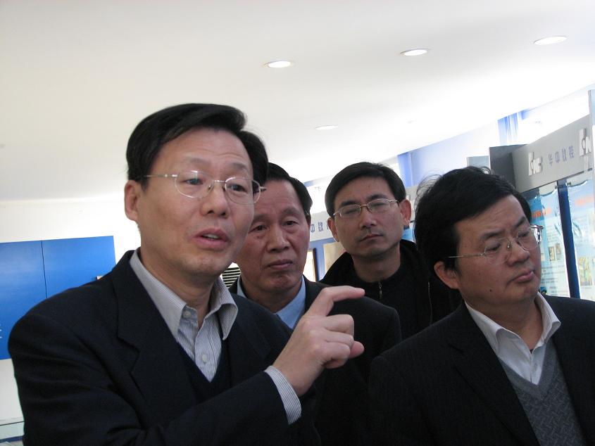 科技部副部长李学勇调研华中数控