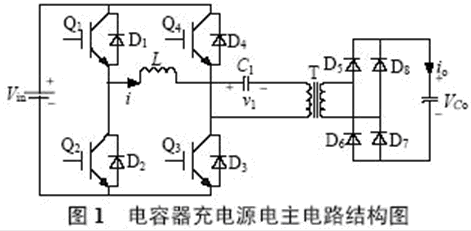 寄生电容对串联谐振电容器充电电源特性的影响