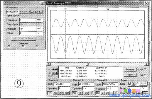 用Multisim8.0电子传真软件模拟电子技术放大电