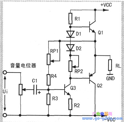 请问功放的偏置电阻能用2k代替2.2k吗