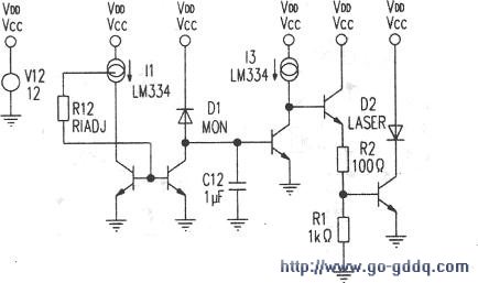 TO-LD1的大功率激光二极管驱动电路
