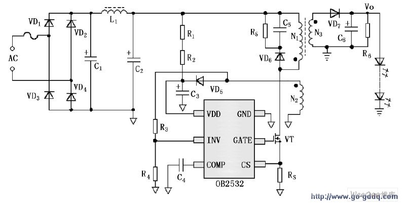 LED灯的恒流驱动芯片介绍( 下)-技术资讯