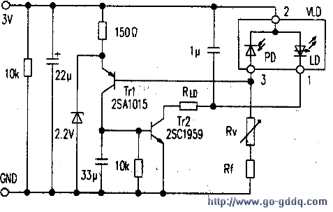 激光二极管的驱动电路