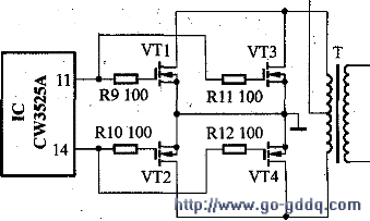 汽车逆变器电路图