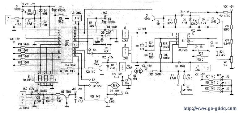 电脑游戏机投币器进出币正常,但就是计数器不