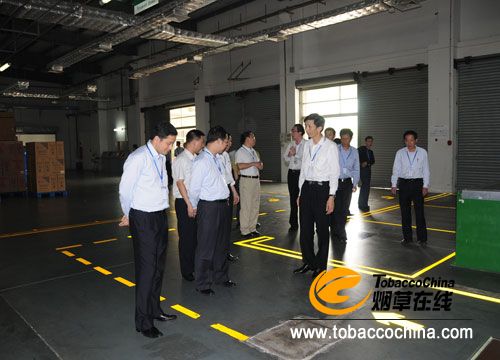 广东东部物流有限公司赴中山烟草考察物流建设