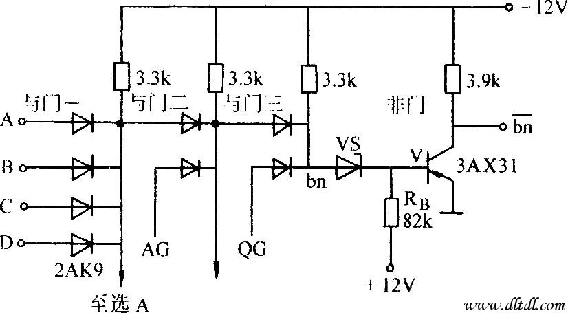 三级与非门电路_电路图-华强电子网