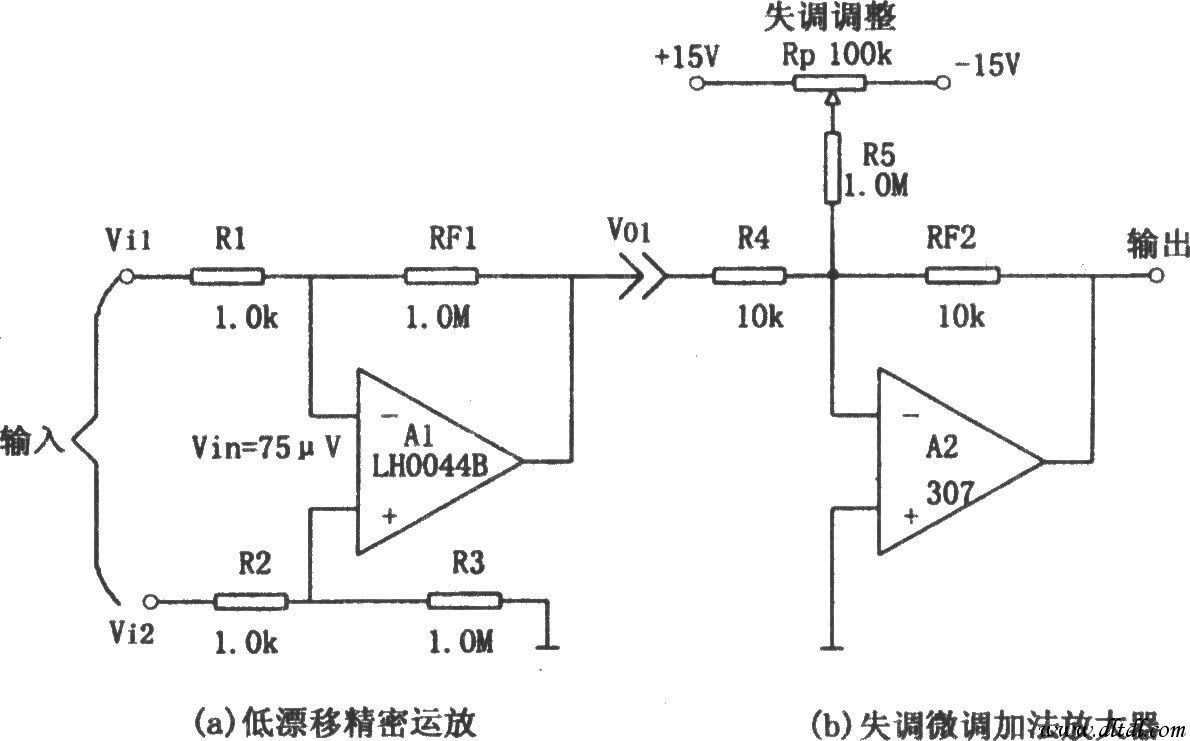 741运放调零电路_741集成运放 电路图_集成运放 741