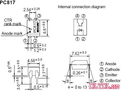 光电耦合器pc817中文资料
