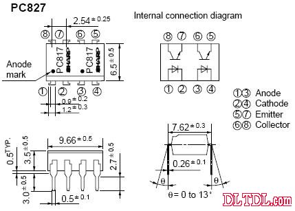 光电耦合器pc817中文资料